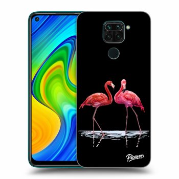 Husă pentru Xiaomi Redmi Note 9 - Flamingos couple
