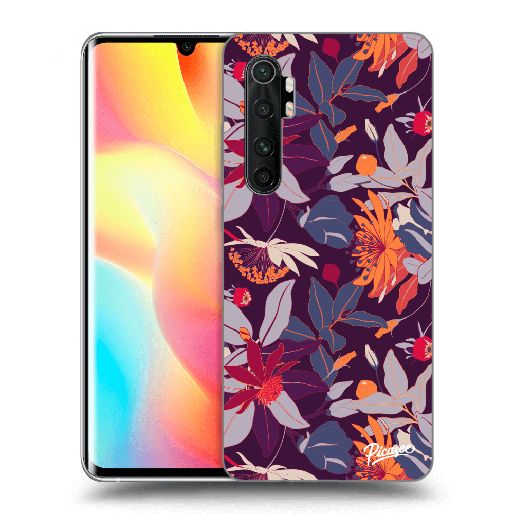 Picasee ULTIMATE CASE pentru Xiaomi Mi Note 10 Lite - Purple Leaf