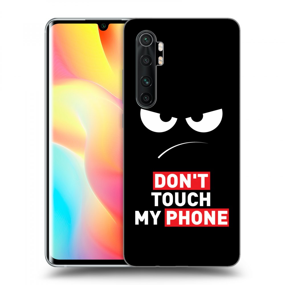 Picasee ULTIMATE CASE pentru Xiaomi Mi Note 10 Lite - Angry Eyes - Transparent