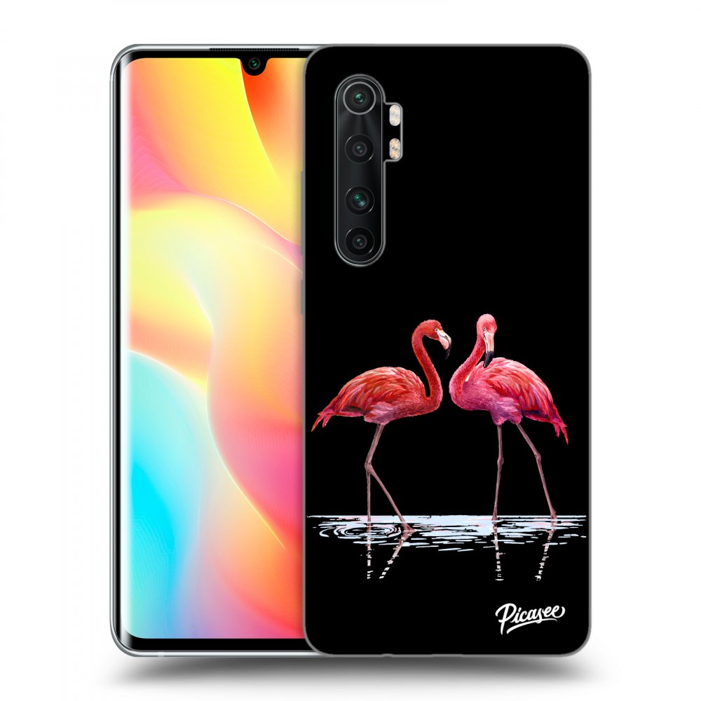 Picasee ULTIMATE CASE pentru Xiaomi Mi Note 10 Lite - Flamingos couple