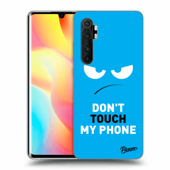Picasee ULTIMATE CASE pentru Xiaomi Mi Note 10 Lite - Angry Eyes - Blue