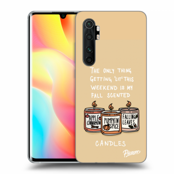 Husă pentru Xiaomi Mi Note 10 Lite - Candles