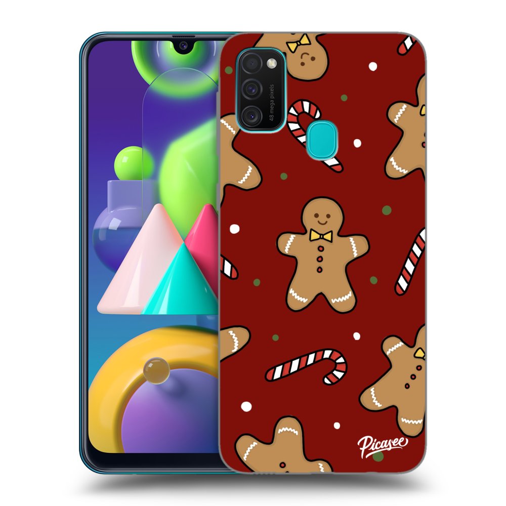 Picasee husă neagră din silicon pentru Samsung Galaxy M21 M215F - Gingerbread 2
