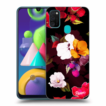Husă pentru Samsung Galaxy M21 M215F - Flowers and Berries