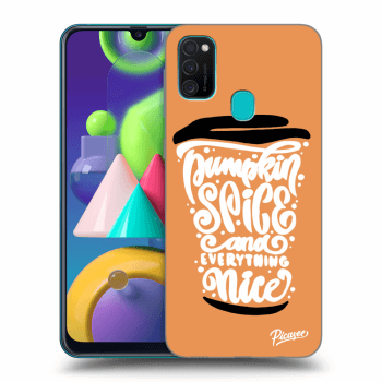 Husă pentru Samsung Galaxy M21 M215F - Pumpkin coffee
