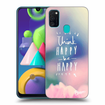 Husă pentru Samsung Galaxy M21 M215F - Think happy be happy