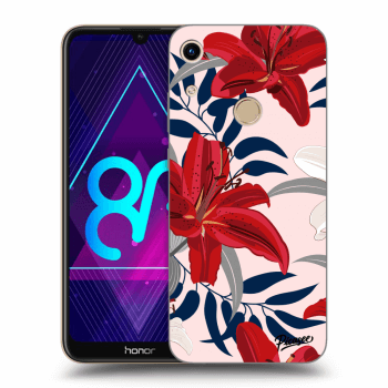 Husă pentru Honor 8A - Red Lily