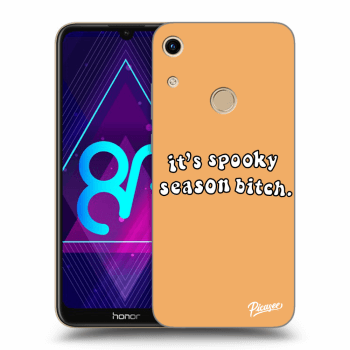 Picasee husă transparentă din silicon pentru Honor 8A - Spooky season