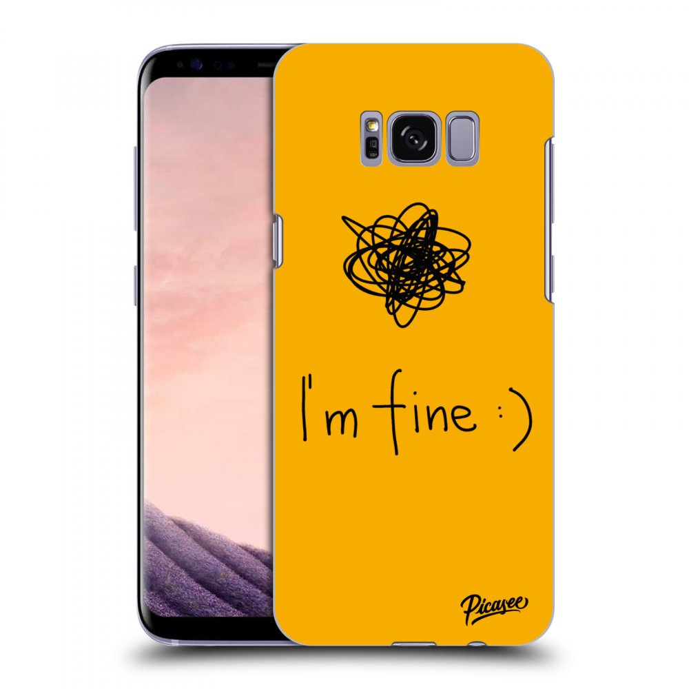 Picasee ULTIMATE CASE pentru Samsung Galaxy S8 G950F - I am fine