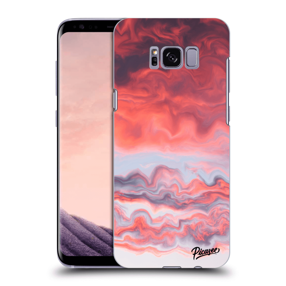 Picasee husă neagră din silicon pentru Samsung Galaxy S8 G950F - Sunset
