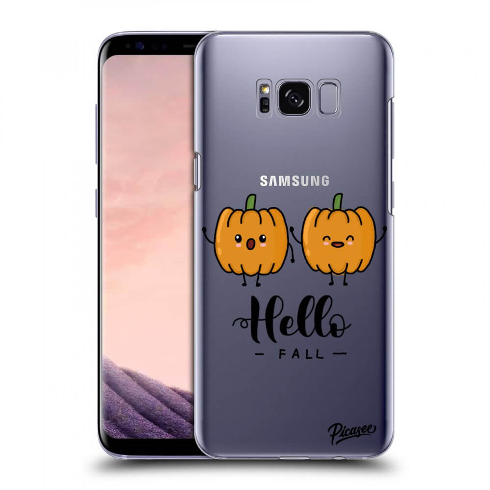 Picasee husă transparentă din silicon pentru Samsung Galaxy S8 G950F - Hallo Fall