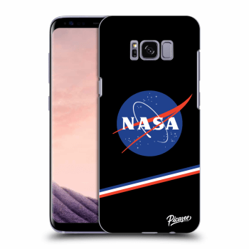 Picasee husă neagră din silicon pentru Samsung Galaxy S8 G950F - NASA Original