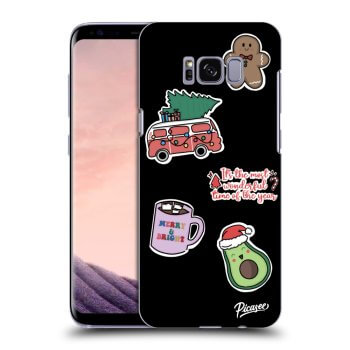 Picasee ULTIMATE CASE pentru Samsung Galaxy S8 G950F - Christmas Stickers