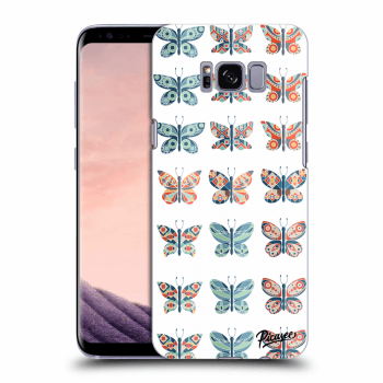 Picasee husă transparentă din silicon pentru Samsung Galaxy S8 G950F - Butterflies