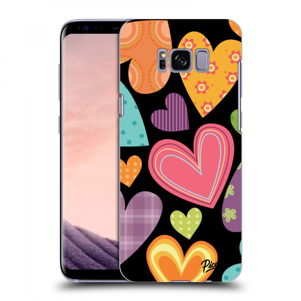 Picasee ULTIMATE CASE pentru Samsung Galaxy S8 G950F - Colored heart