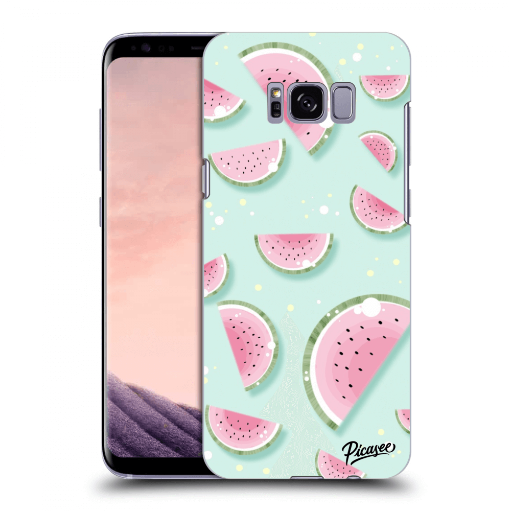 Picasee husă transparentă din silicon pentru Samsung Galaxy S8 G950F - Watermelon 2