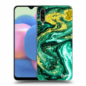 Husă pentru Samsung Galaxy A30s A307F - Green Gold