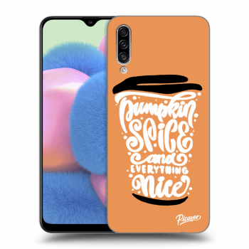 Husă pentru Samsung Galaxy A30s A307F - Pumpkin coffee