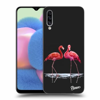 Husă pentru Samsung Galaxy A30s A307F - Flamingos couple