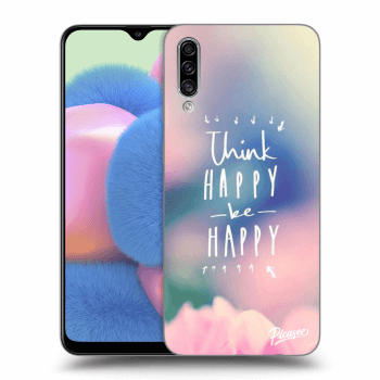 Husă pentru Samsung Galaxy A30s A307F - Think happy be happy