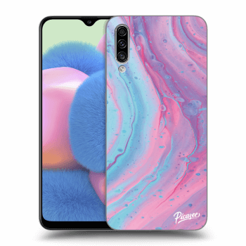 Husă pentru Samsung Galaxy A30s A307F - Pink liquid