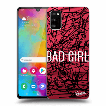 Picasee husă neagră din silicon pentru Samsung Galaxy A41 A415F - Bad girl