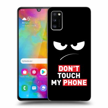 Husă pentru Samsung Galaxy A41 A415F - Angry Eyes - Transparent