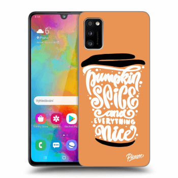 Husă pentru Samsung Galaxy A41 A415F - Pumpkin coffee