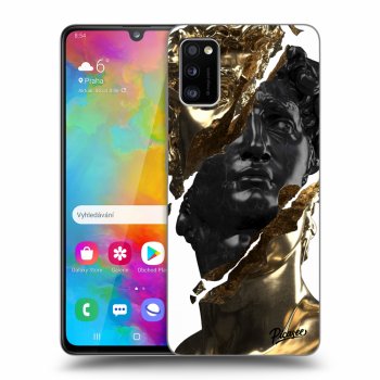 Husă pentru Samsung Galaxy A41 A415F - Gold - Black