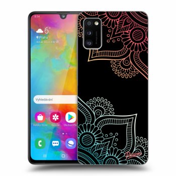 Husă pentru Samsung Galaxy A41 A415F - Flowers pattern