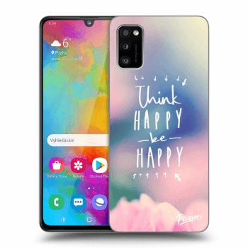 Husă pentru Samsung Galaxy A41 A415F - Think happy be happy