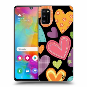 Husă pentru Samsung Galaxy A41 A415F - Colored heart
