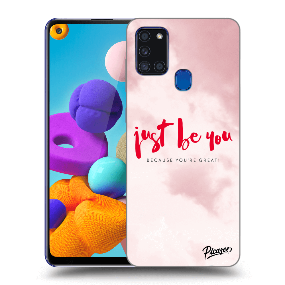 Picasee ULTIMATE CASE pentru Samsung Galaxy A21s - Just be you
