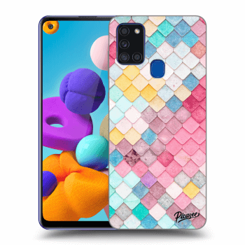 Husă pentru Samsung Galaxy A21s - Colorful roof