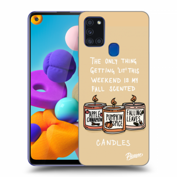 Husă pentru Samsung Galaxy A21s - Candles