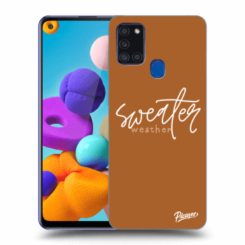 Husă pentru Samsung Galaxy A21s - Sweater weather