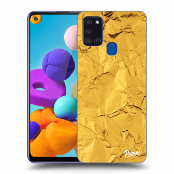 Husă pentru Samsung Galaxy A21s - Gold