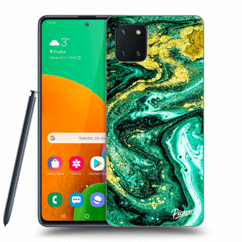 Husă pentru Samsung Galaxy Note 10 Lite N770F - Green Gold