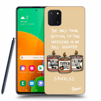 Husă pentru Samsung Galaxy Note 10 Lite N770F - Candles