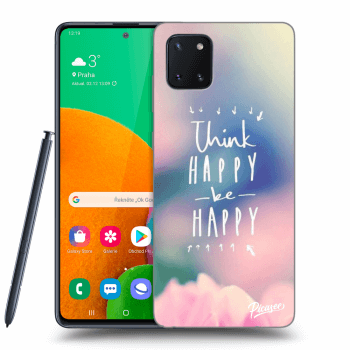 Husă pentru Samsung Galaxy Note 10 Lite N770F - Think happy be happy