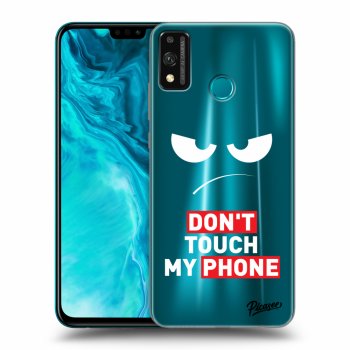 Husă pentru Honor 9X Lite - Angry Eyes - Transparent