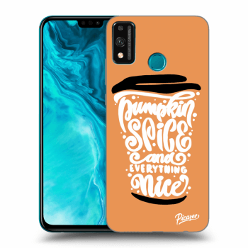 Husă pentru Honor 9X Lite - Pumpkin coffee