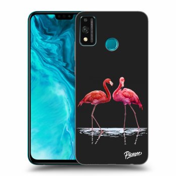 Husă pentru Honor 9X Lite - Flamingos couple