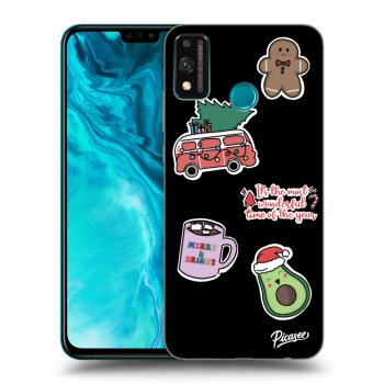 Husă pentru Honor 9X Lite - Christmas Stickers