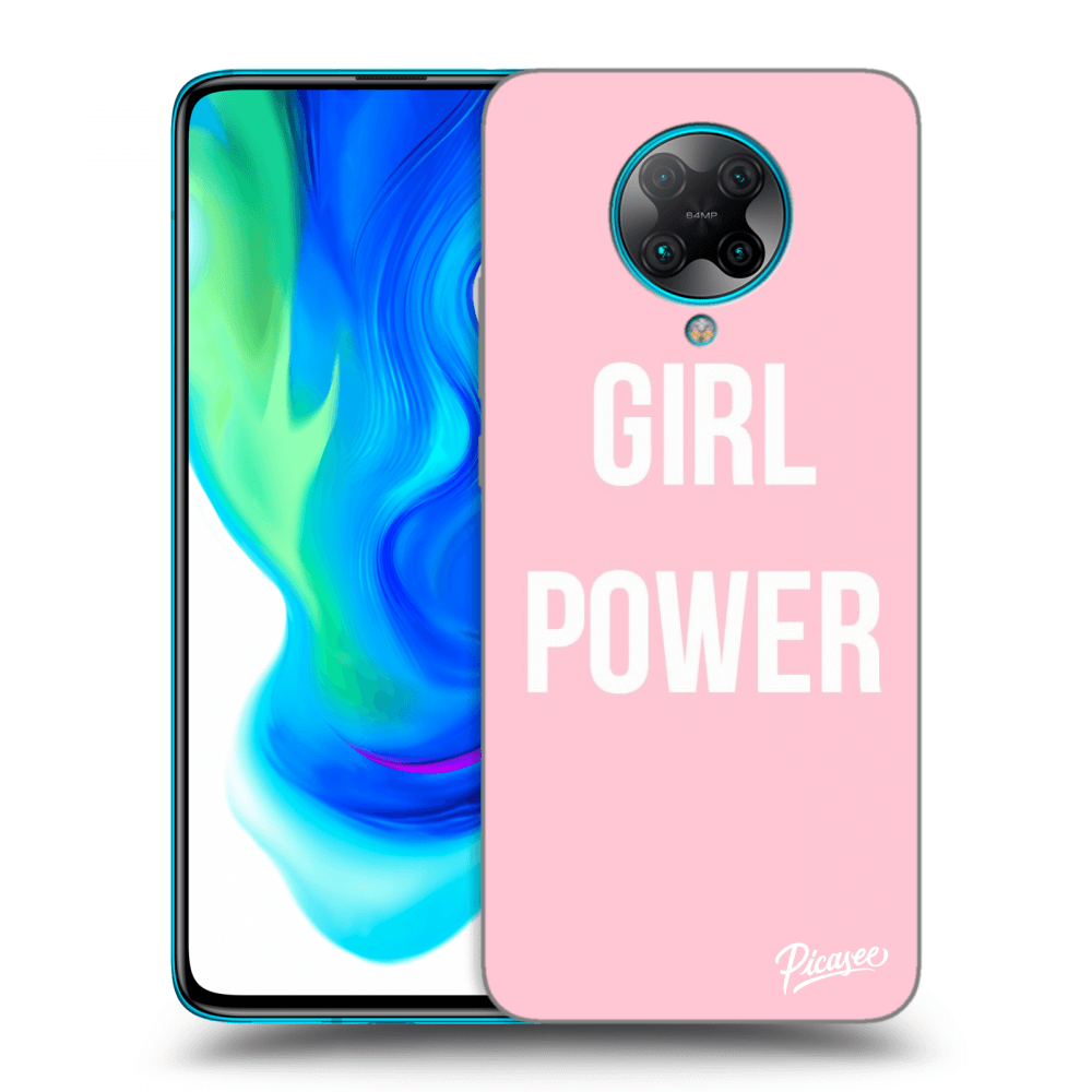 Picasee husă transparentă din silicon pentru Xiaomi Poco F2 Pro - Girl power