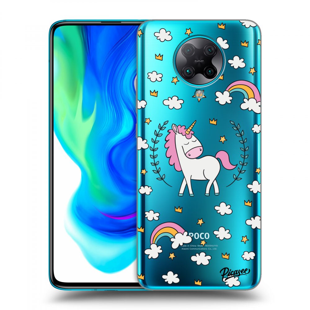 Picasee husă transparentă din silicon pentru Xiaomi Poco F2 Pro - Unicorn star heaven