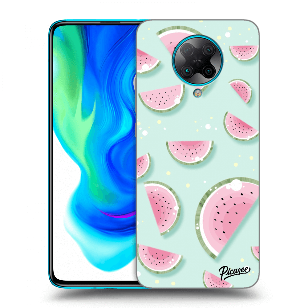 Picasee husă transparentă din silicon pentru Xiaomi Poco F2 Pro - Watermelon 2