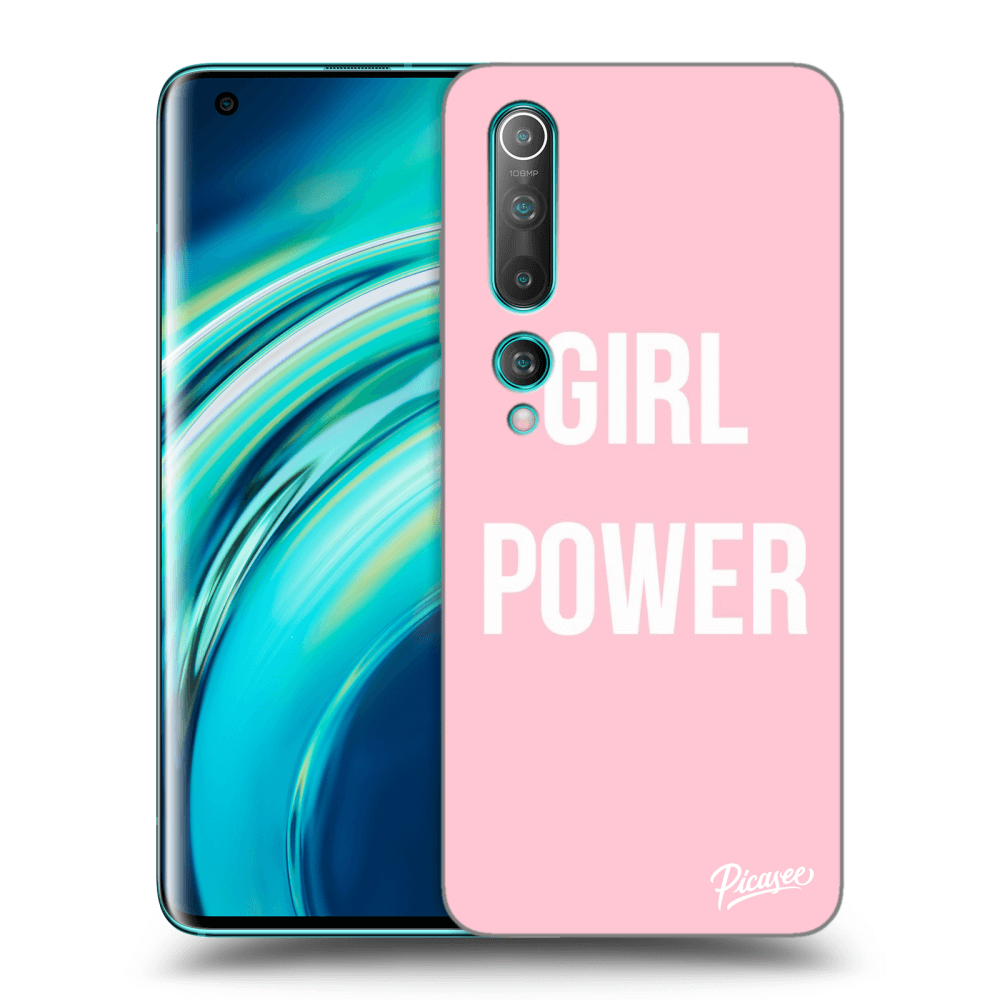 Picasee husă transparentă din silicon pentru Xiaomi Mi 10 - Girl power