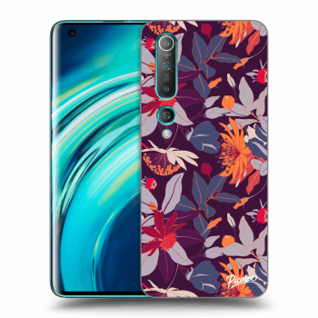 Husă pentru Xiaomi Mi 10 - Purple Leaf