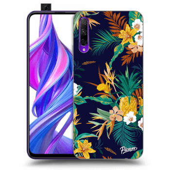 Picasee husă transparentă din silicon pentru Honor 9X Pro - Pineapple Color